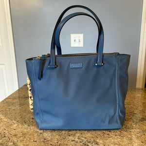EUC KATE SPADE DOUBLE ZIP NYLON TOTE.